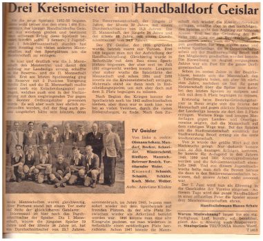 1952-53 Eine Saison mit Aufstieg in die Landesliga29